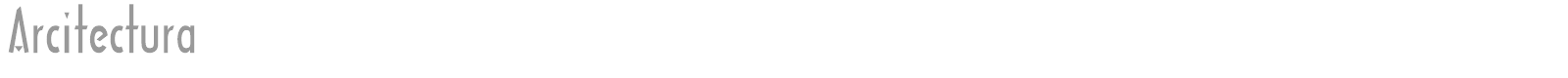 Arcitectura font preview